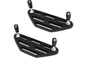 BuiltRight Industries Universal Traction Board Mounts – Compatible with MaxTrax, ARB TRED, and More – Fits Roof Racks, MOLLE Panels, Bed Rails​