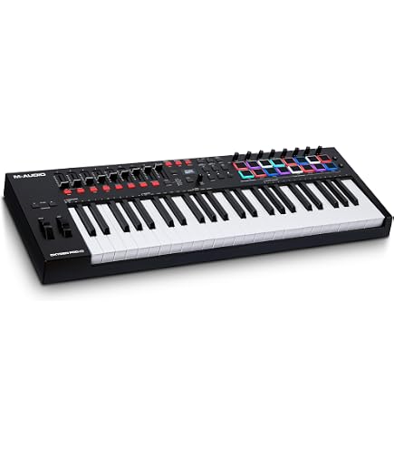 Amazon.com: M-Audio Oxygen Pro 61 MIDI Keyboard Controller + SP-1
