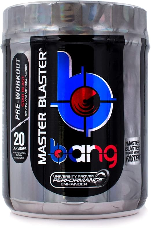 Bang Master Blaster Pre Workout Supplement Powerful