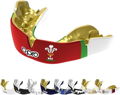 OPRO Instant Custom-Fit Mouthguard Dentist Level Gum Shield Adult Kids