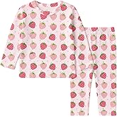 Zenulove Viscose Baby Pajamas 2-Piece Pajamas for Kids Ultra Soft Comfy Moisture-Wicking, Gentle on Sensitive Skin