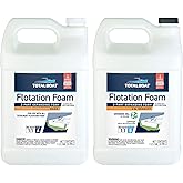 TotalBoat 2lb Density Expanding Closed Cell Polyurethane Boat Foam - 2 Gal | 2-Part Pourable Foam; Marine Flotation, Insulation &amp; Filling Voids; Use in Molds or Under Boat Flooring; Coast Guard Approved