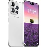 Fadnou 15 Ultra Unlocked Phone, The Phone Battery 6800mAh 6.82" HD Screen Cell Phone, Android 14 16+512GB with 128GB Memory Card Smartphone, Face ID/Fingerprint Lock/5G/GPS，White