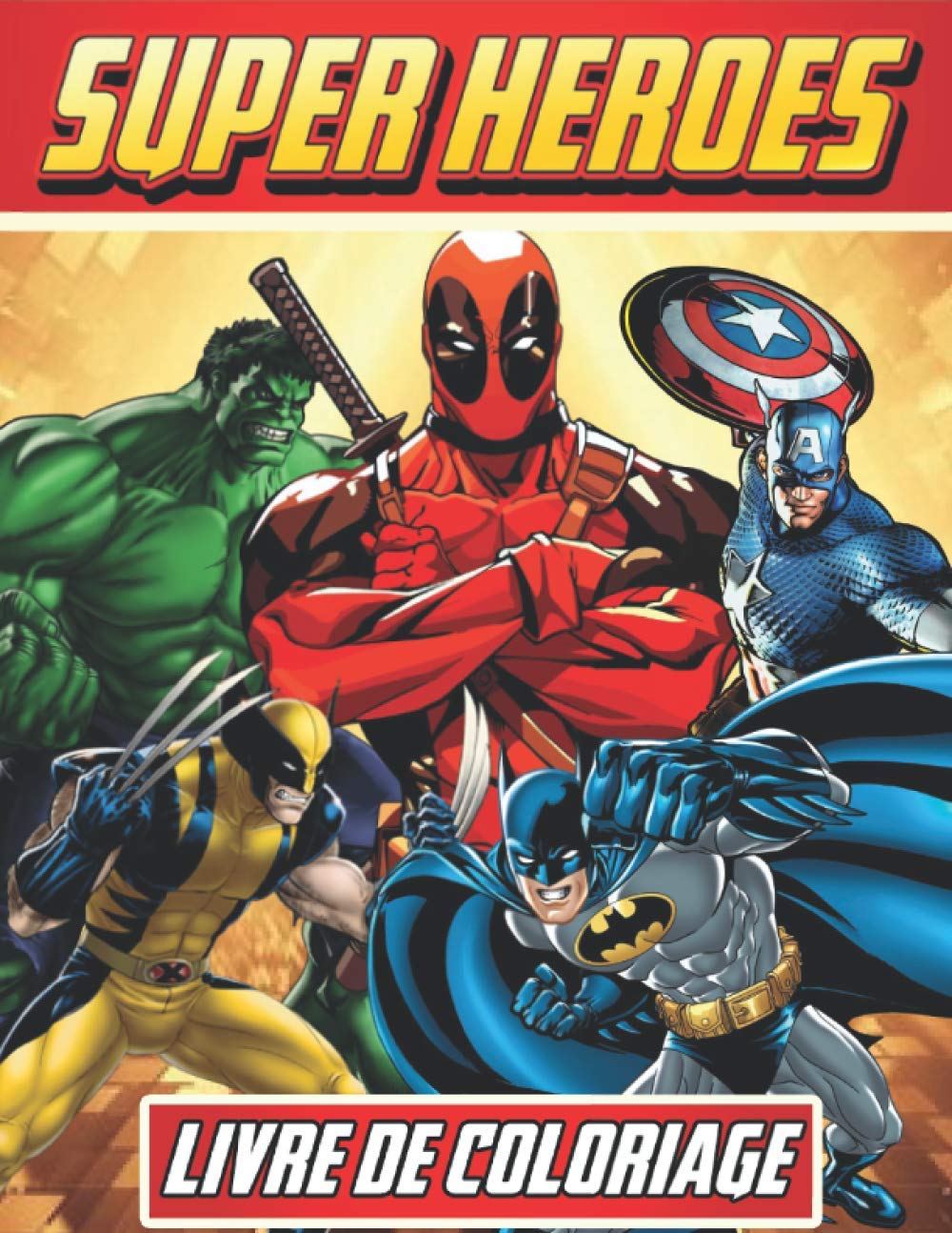 Livre De Coloriage Super Hero Avengers Livre De Coloriage Pour Enfants Plus De 70 Dessins A Colorier De Super Heros Merveilleux En Grand Format Grand Cadeau Pour Les Fans Des Super Heros
