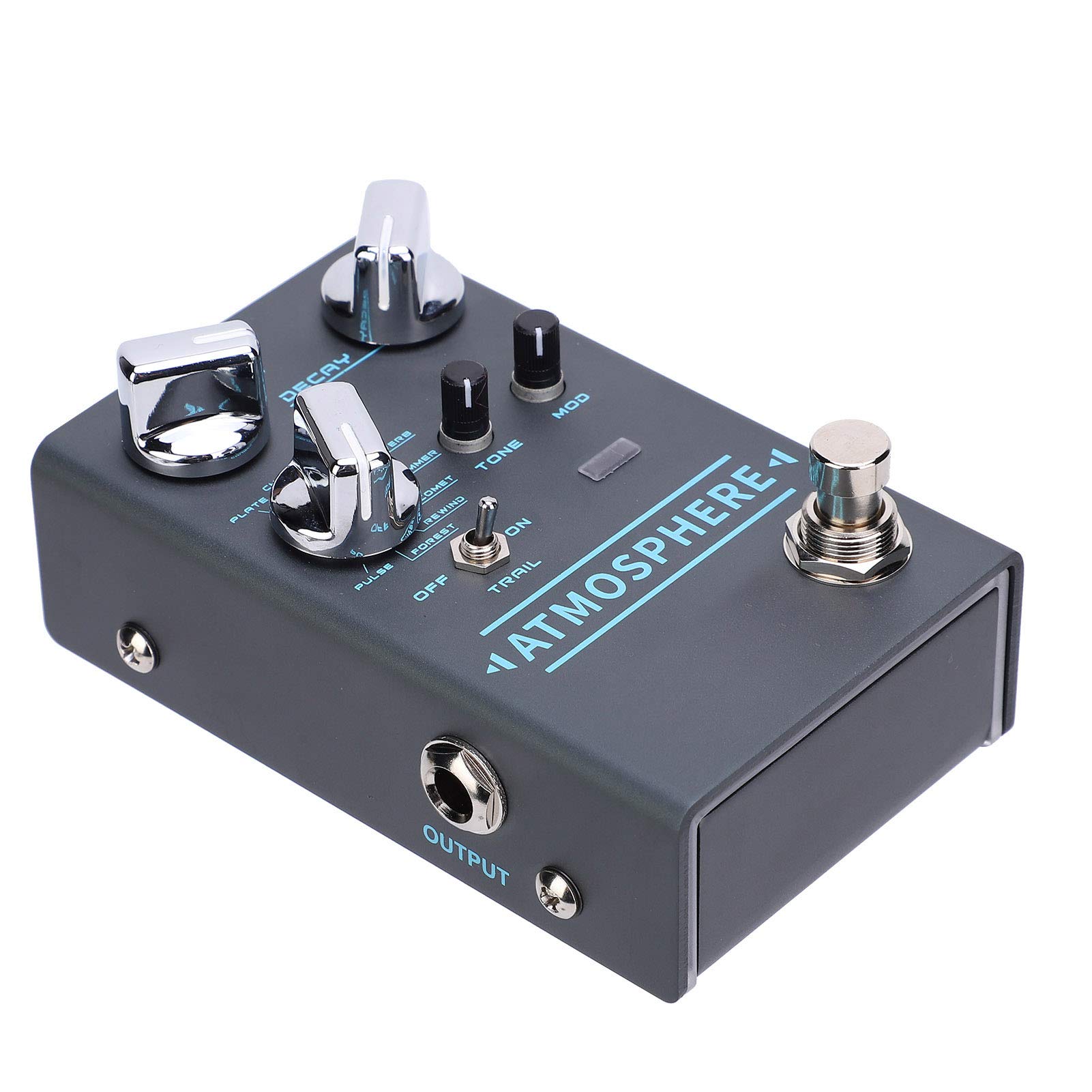 Guitar Reverb Effect Pedal, 9 Digital Ambiance Bypass Guitar Reverb Effect Pedal Musical Instrument Accessories