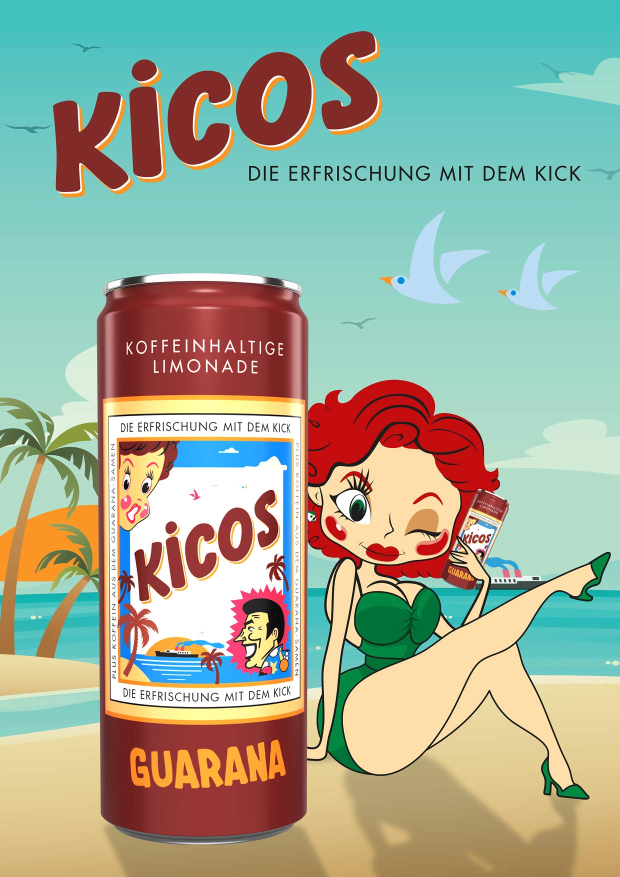Kicos Guarana, EINWEG 24 x 330 ml 4