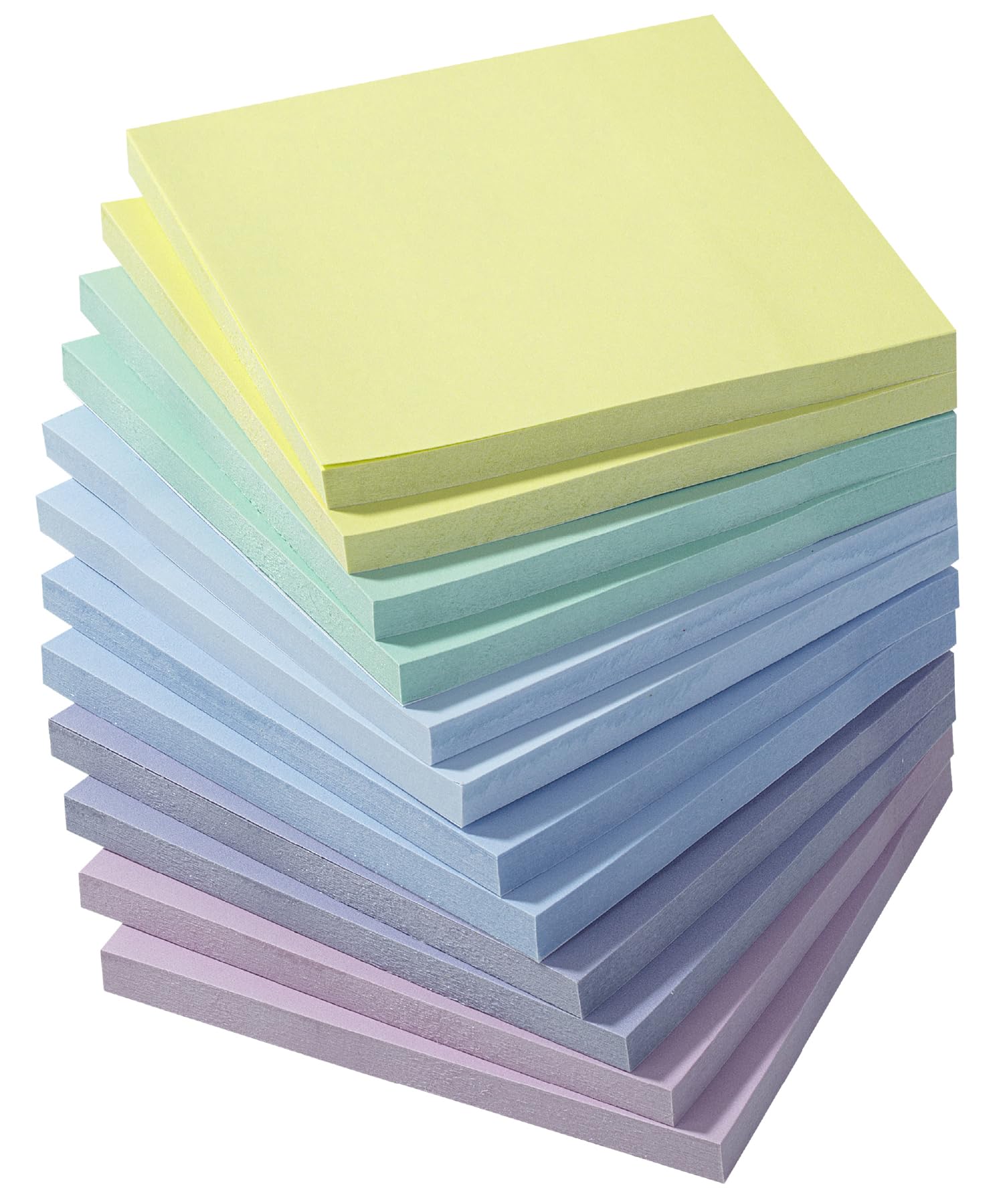 Photo 1 of Mr. Pen- Sticky Notes, 3”x3”, 12 Pads, 600 Sheets, Summer Colors Sticky Notes 3x3