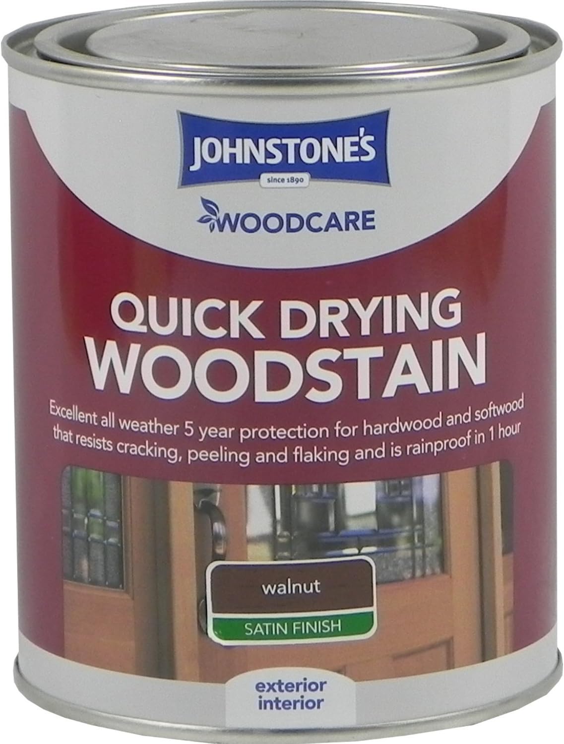 Johnstones Woodcare Quick Drying Interior/Exterior Woodstain Country