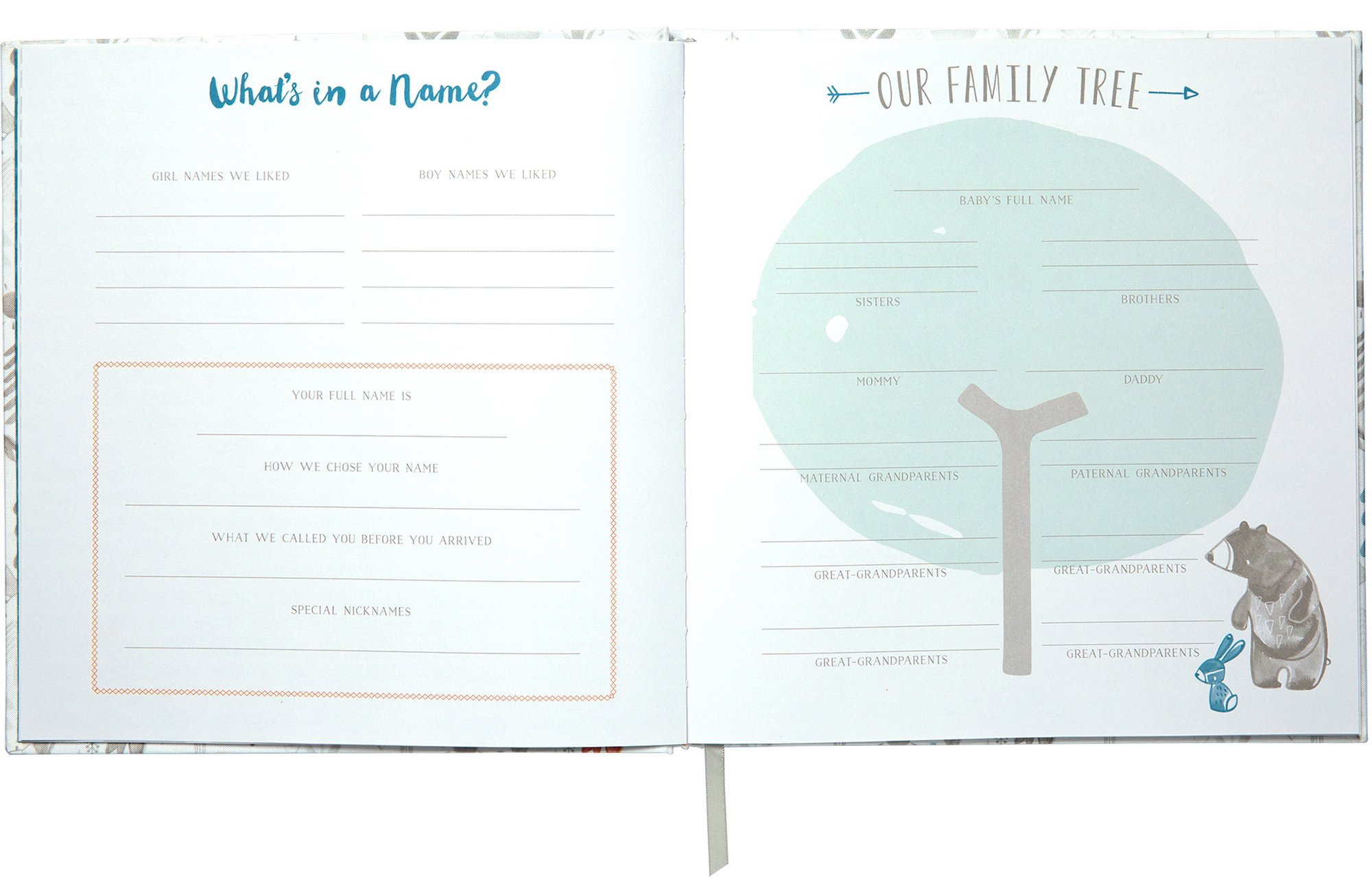 C.R. Gibson Little Man Perfect-Bound Memory Book for Newborn and Baby Boys, 9.5