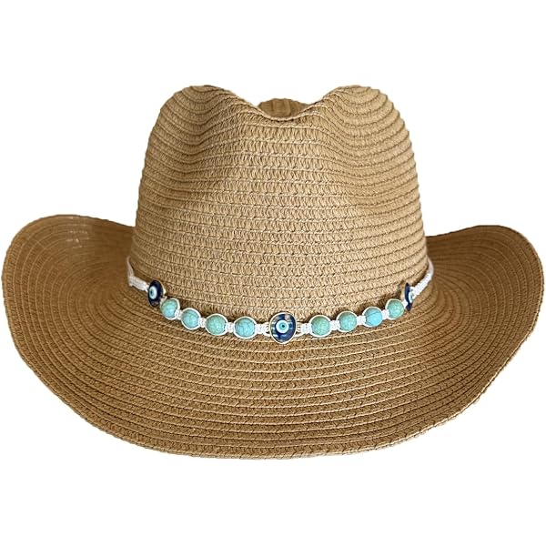 Trendy Apparel Shop Paper Braid Wide Wire Brim Cowboy Hat  display picture 1