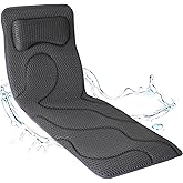 Poemland Full Body Bath Pillow for Tub -Soft Bathtub Pillow for Full Back, Head and Neck Support, Quick Dry Bath Cushion, Tub Pillow with 168 Suction Cups, Bathtub Accessories for Gift