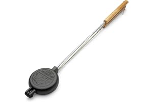 Old Mountain Pre Seasoned Round Pie Iron, 28 Inch Long