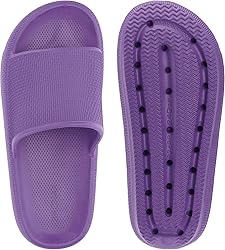 BRONAX Slides for Women Open Toe EVA Pillow Summer