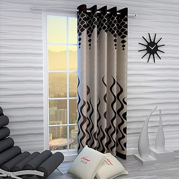 Home Sizzler 1 Piece Window Curtain - 5 Feet