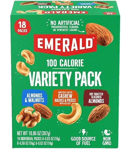 Amazon.com : Emerald Salted Deluxe Mixed Nuts (1-Pack) | 5oz
