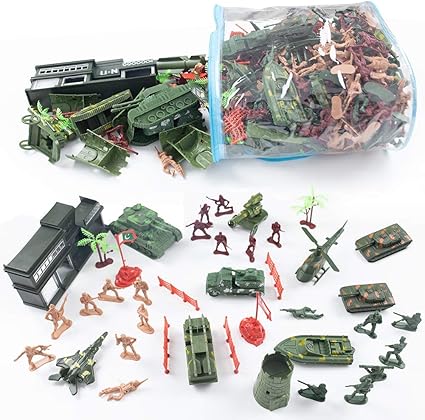 plastic army tanks