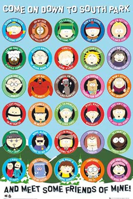 South Park Poster Quotes 2 U Poster Amazon Co Uk Kitchen Home