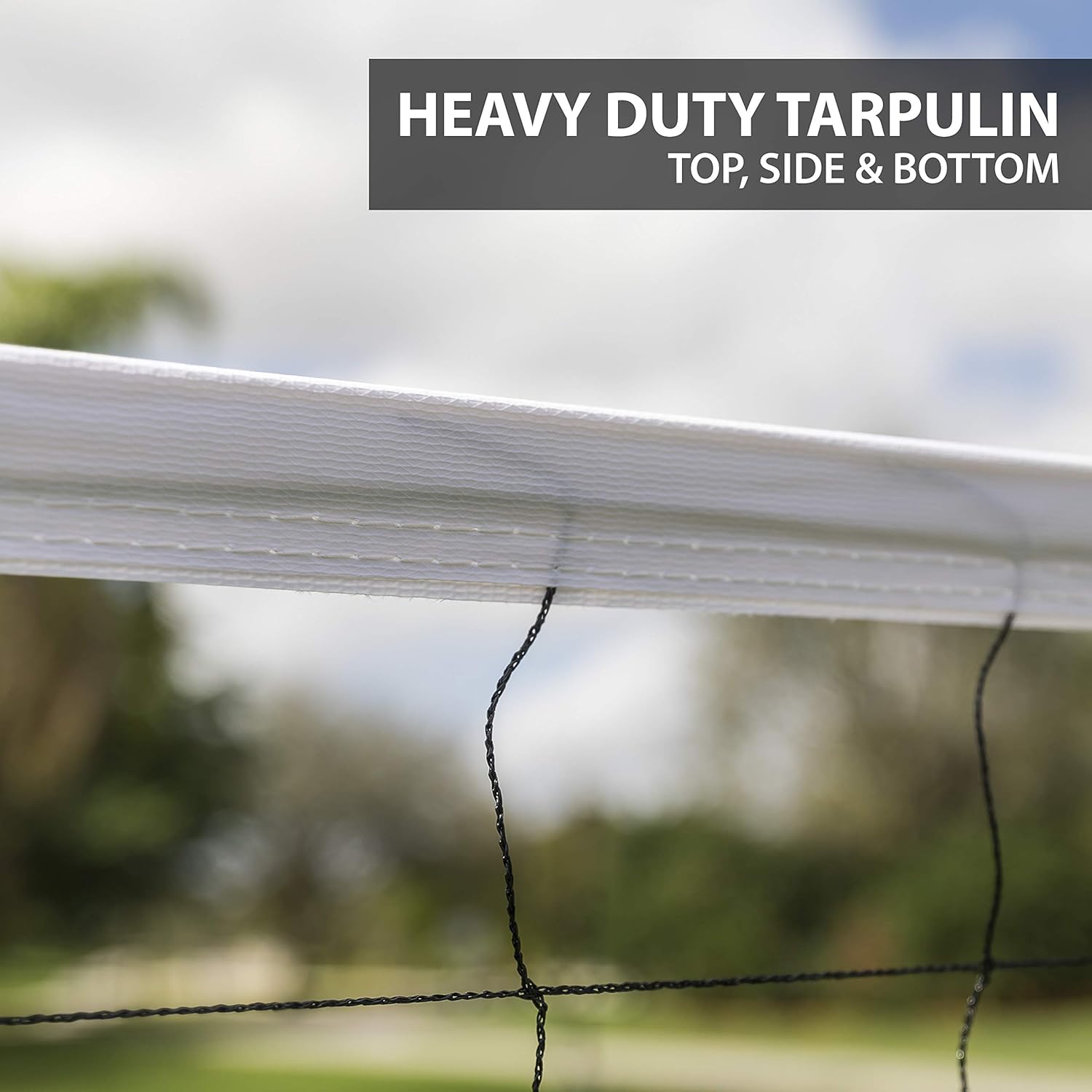 EastPoint Sports Replacement Volleyball Net with High Strength Cable, Reinforced Side Tapes, and Weather Resistant Material - Poles Not Included : Sports & Outdoors