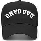 Dad Gang Upside Down Vintage Trucker Hat | Premium Snapback Baseball Hat for Men, Fathers, & Dads