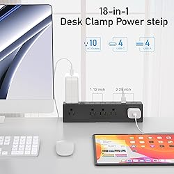 40W Fast Charging Station, VILONG Desk Clamp Power