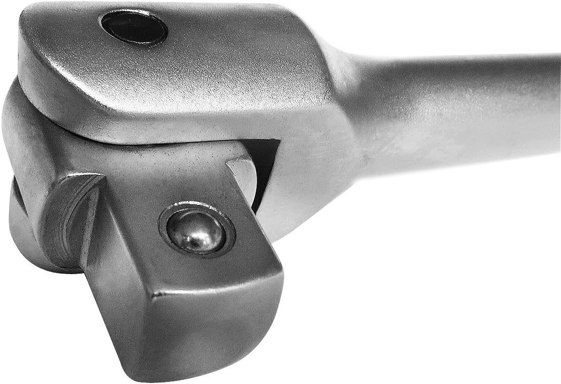 S&R Breaker Bar 3/4" - 600mm Heavy-Duty Socket Drive Handle, Silver - Image 3