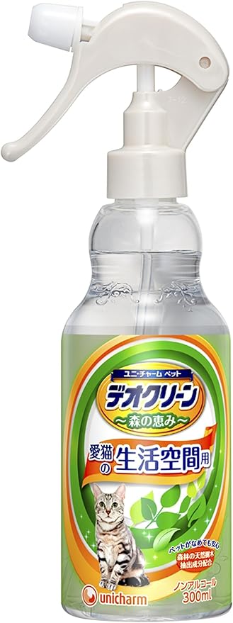 Amazon デオクリーン 消臭スプレー 猫用本体 300ml デオクリーン 除菌 消臭剤 通販