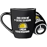 Funny Coffee Mug Gifts for Men, Women - Sarcastic Gag Novelty Gift for Friends, Coworkers, Boss, Employee - Birthday Mugs for