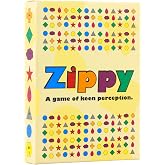 Award-Winning Game of Keen Perception Zippy | Ages 5+ Travel Games | Zippy Card Game Strengthens Visual Scanning, Attention &amp; Focus | Concentration Games | Travel Games For Kids