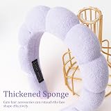 DRESHOW Spa Headband and Wristbands Set Makeup Skincare Non Slip view 6