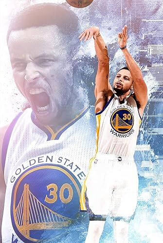RUIYAN Stephen Curry Poster for Walls, Basketball Superstar Sports