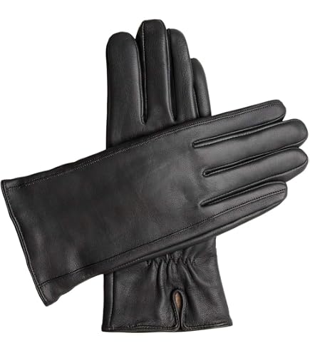 UGG Women's Leather Sheepskin Vent Gloves with Conductive Tech