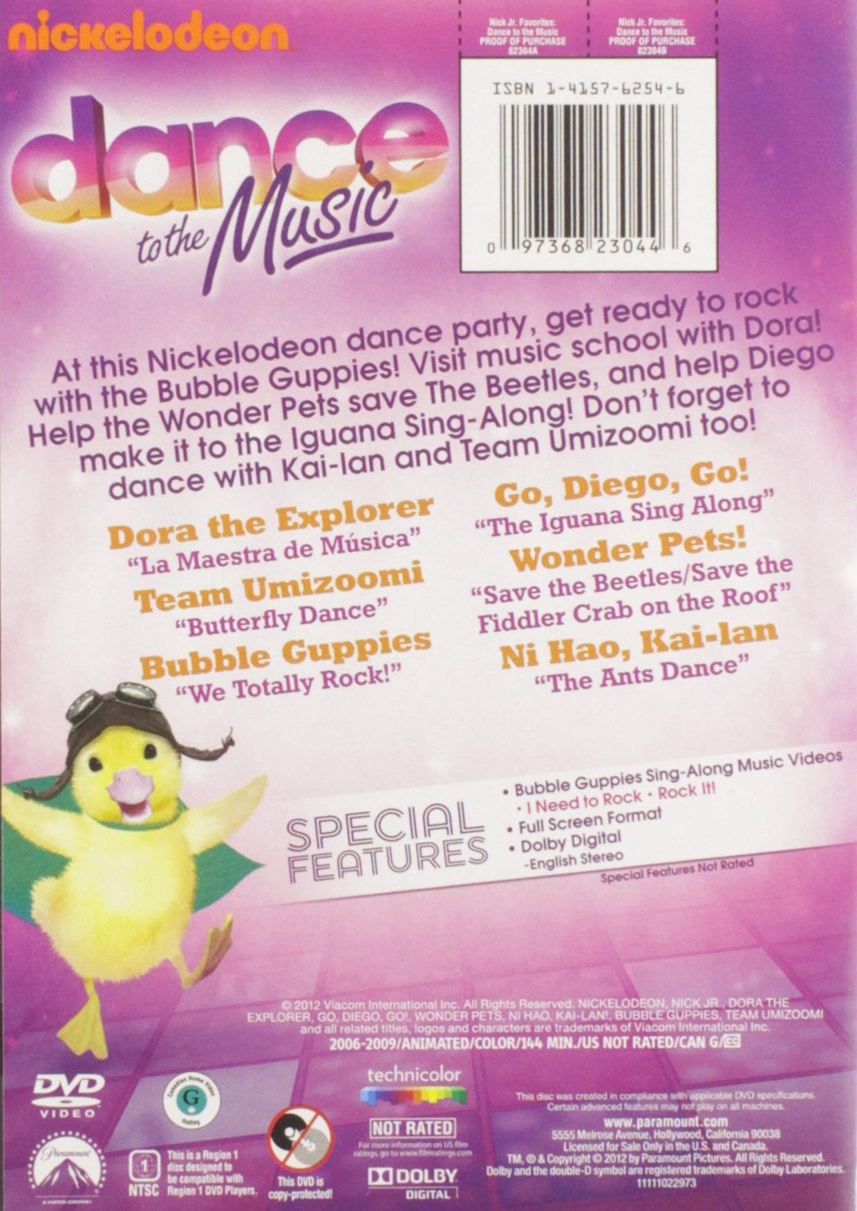 Nickelodeon Sleepytime Stories Dvd Includes Includes Wonder Pets Music Video Plus Nick Jr Disc Clips From Your Favorites Nick Jr Shows Including Go Diego Go Wonder Pets Yo Gabba Gabba The Backyardigans