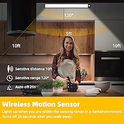 COLIJOY 69 LED Under Cabinet Lights Indoor, 3000mAh