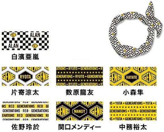 Amazon Generations ジェネレーションズ Diane オリジナル メンバーの名前入り ヘアバンド 数原 龍友 アイドル 芸能人グッズ 通販