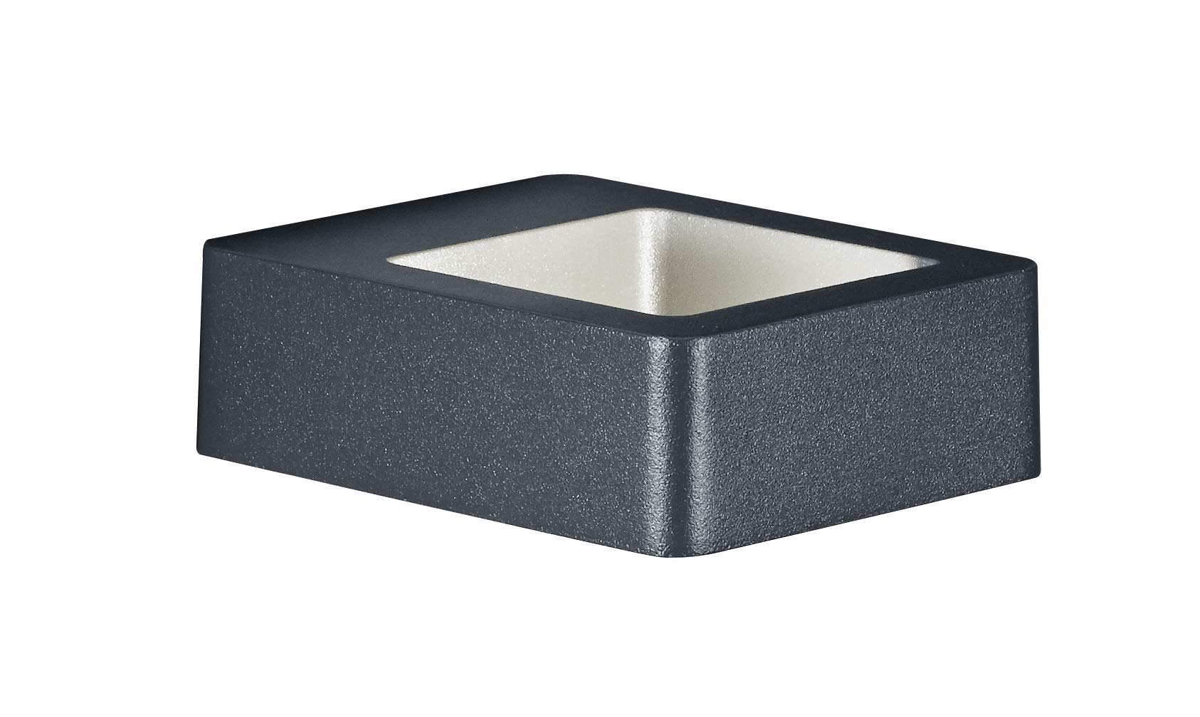 Trio Reno LED Wall Light, Metal, Dark Grey