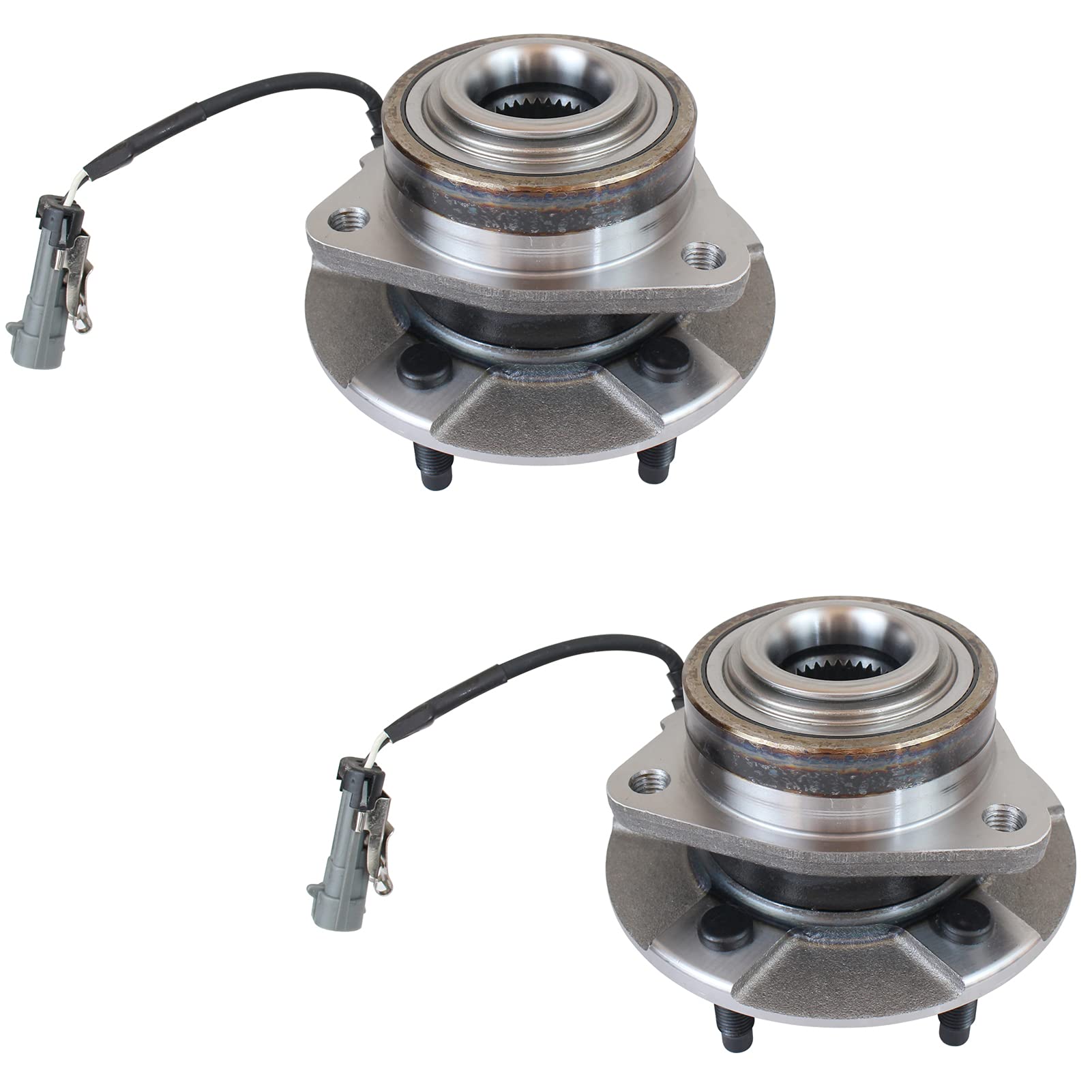 Photo 1 of PAROD Pair 513189 Front Wheel Bearing & Hub Assembly Compatible with 2005-2006 Chevy Equinox, 2006 Pontiac Torrent, 2002-2007 Saturn Vue 5 Lugs W/ABS