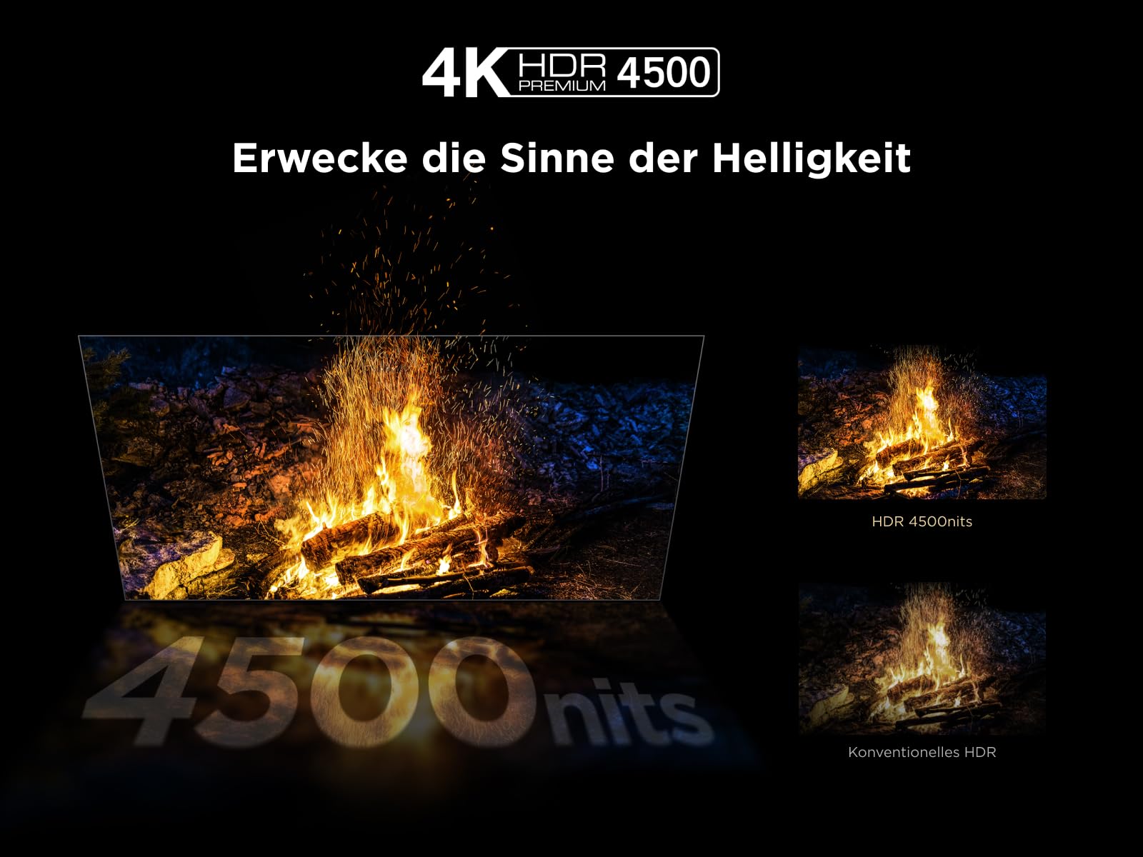 TCL 75Q8C 75 Zoll QD-Mini LED Fernseher, 4K HDR Premium 4500, ZeroBorder™, Smart Google TV, CrystGlow WHVA Panel, Audio von Bang & Olufsen, 144Hz Motion Clarity Pro, Dolby Vision IQ & Atmos 8