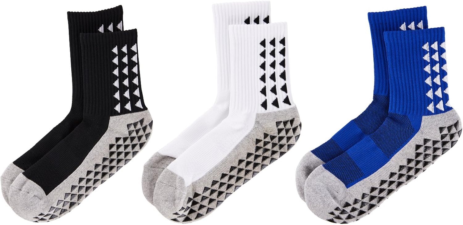 Non Skid Socks with Grips for Adults Elders Diabetic Hospital Socks Anti Slip Socks