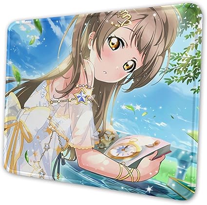 Amazon ラブライブ 南 ことり マウスパッド 可愛い 漫画 小型レ まうすぱっど うずい てんげん ゲームのマウスパッド 滑り止めマウスマット オフィスコンピュータラップトップ用 萌え かわいい グッズ プレゼント 7 9 X 9 5 In 家電 カメラ