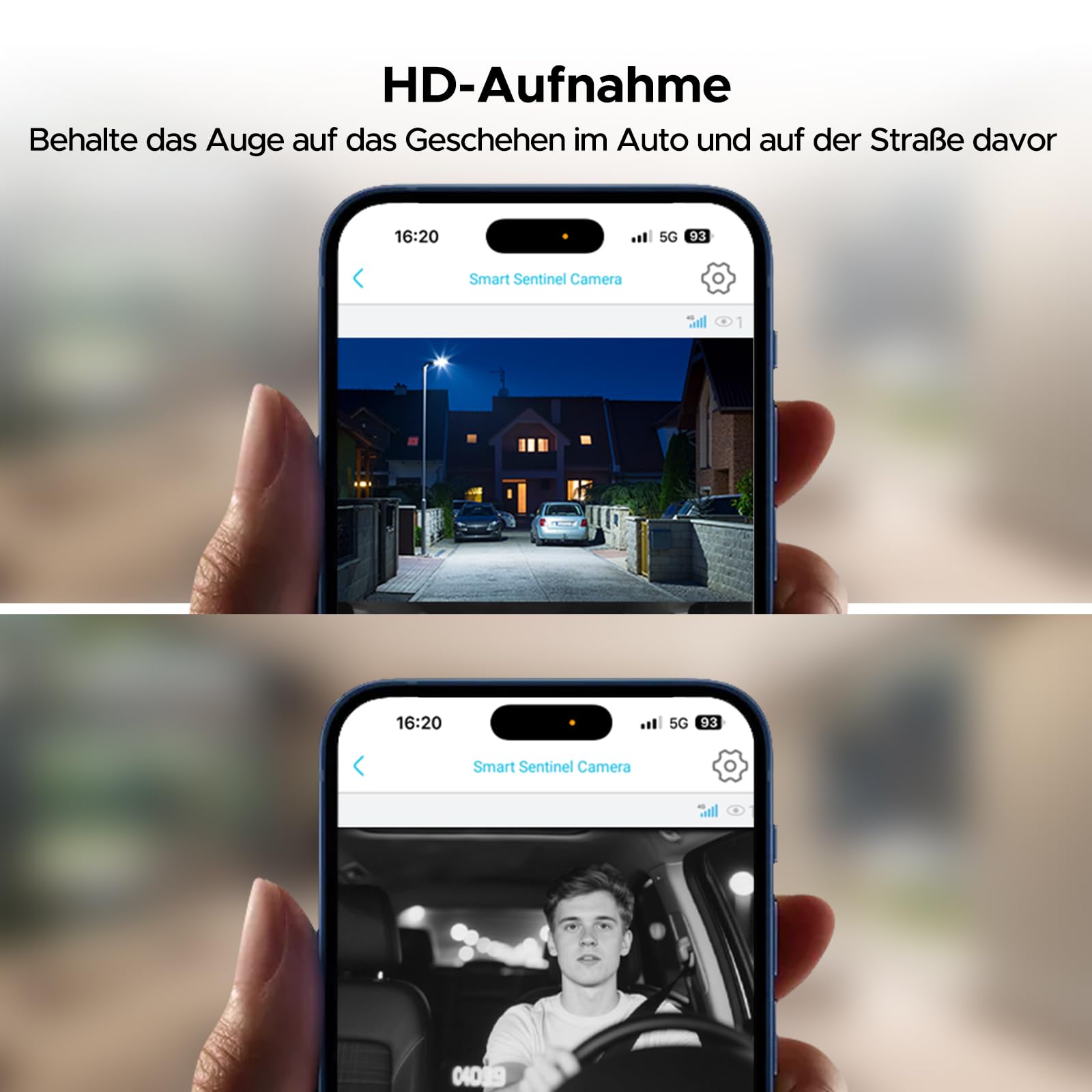 LAMTTO 4G LTE Dashcam Auto Sicherheitskamera für Diebstahl, GPS Tracker für Sicheres Fahren, Fern-Live-Ansicht Auto Überwachungskamera mit APP Alarmen & Cloud, Parküberwachung für Flotten & Familien 8