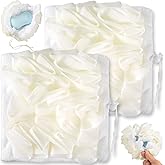 SmallCat 2 Pcs Soap Loofah Pouch, 2 in 1 Soap Bar Loofah, Washable Bar Soap Loofahs Pouch, Loofahs for Bar of Soap Cleansing and Smooth Skin (White)