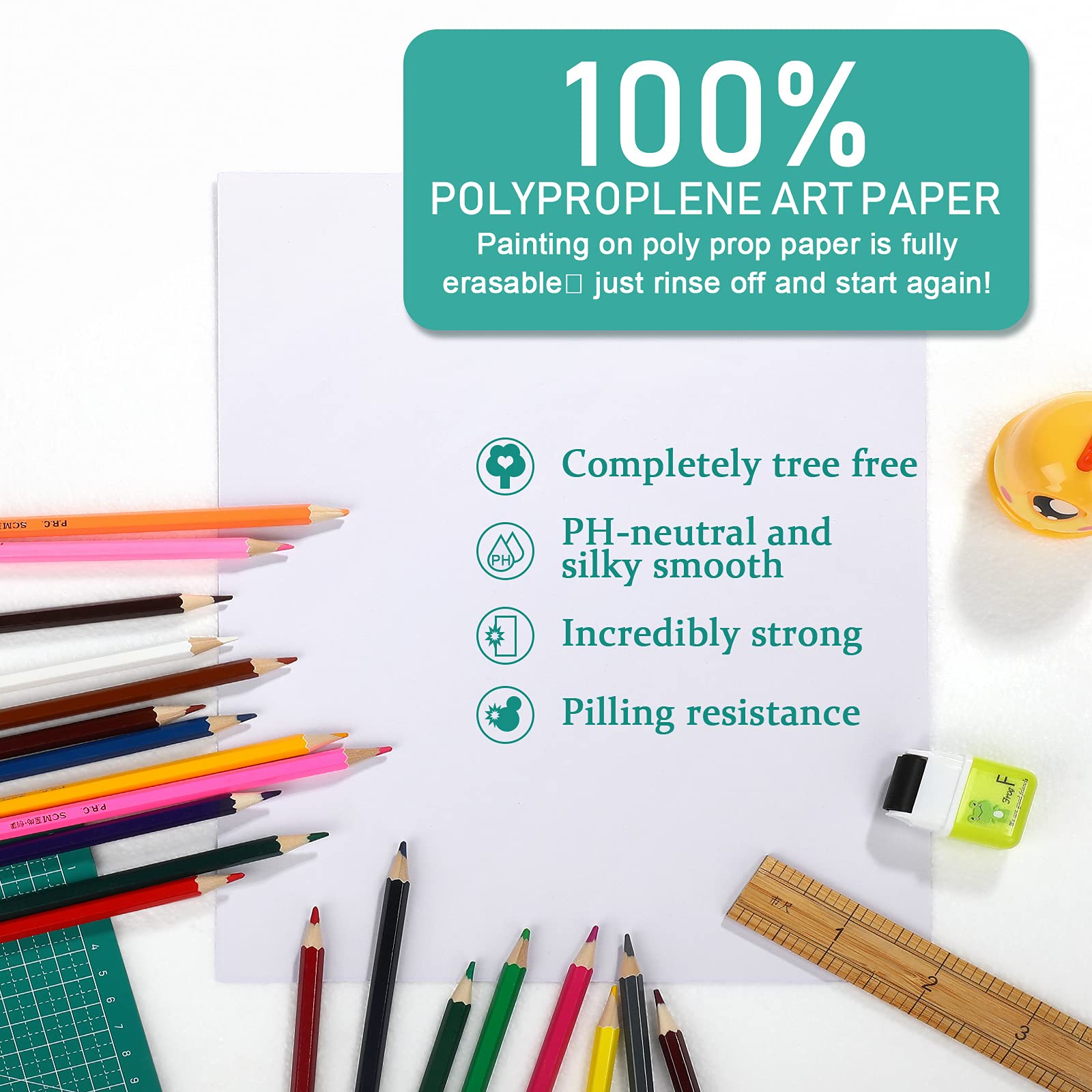 TaoBary 300 Pcs Watercolor Paper Sheet Bulk White Cold Press Paper Pack 110 lb 230 GSM Sketch Painting Watercolor Pad for Watercolorist Beginning Artists Adults Drawing Craft(5 x 7 Inch,230 GSM)