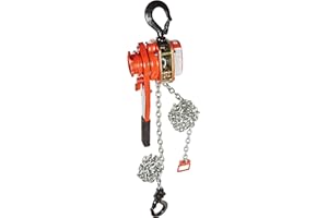 CM Columbus McKinnon Series 653 Steel Chain Lever Hoist, 11" Lever, 3/4 ton Capacity, 10' Lift Height