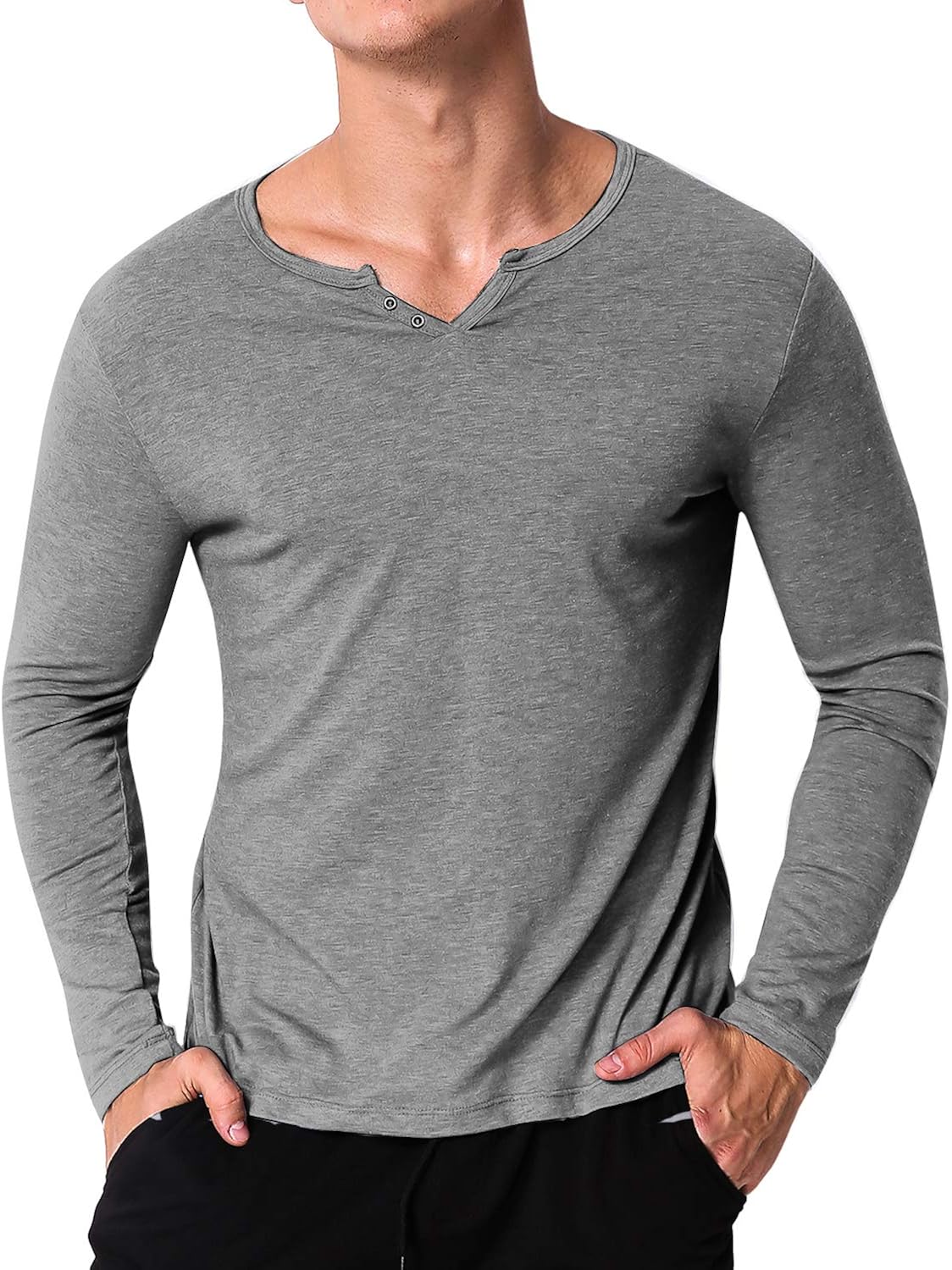 Camisa Clerical IvyRobes Manga Longa - Gola Alta - 30% Algodão - Com Colarinho