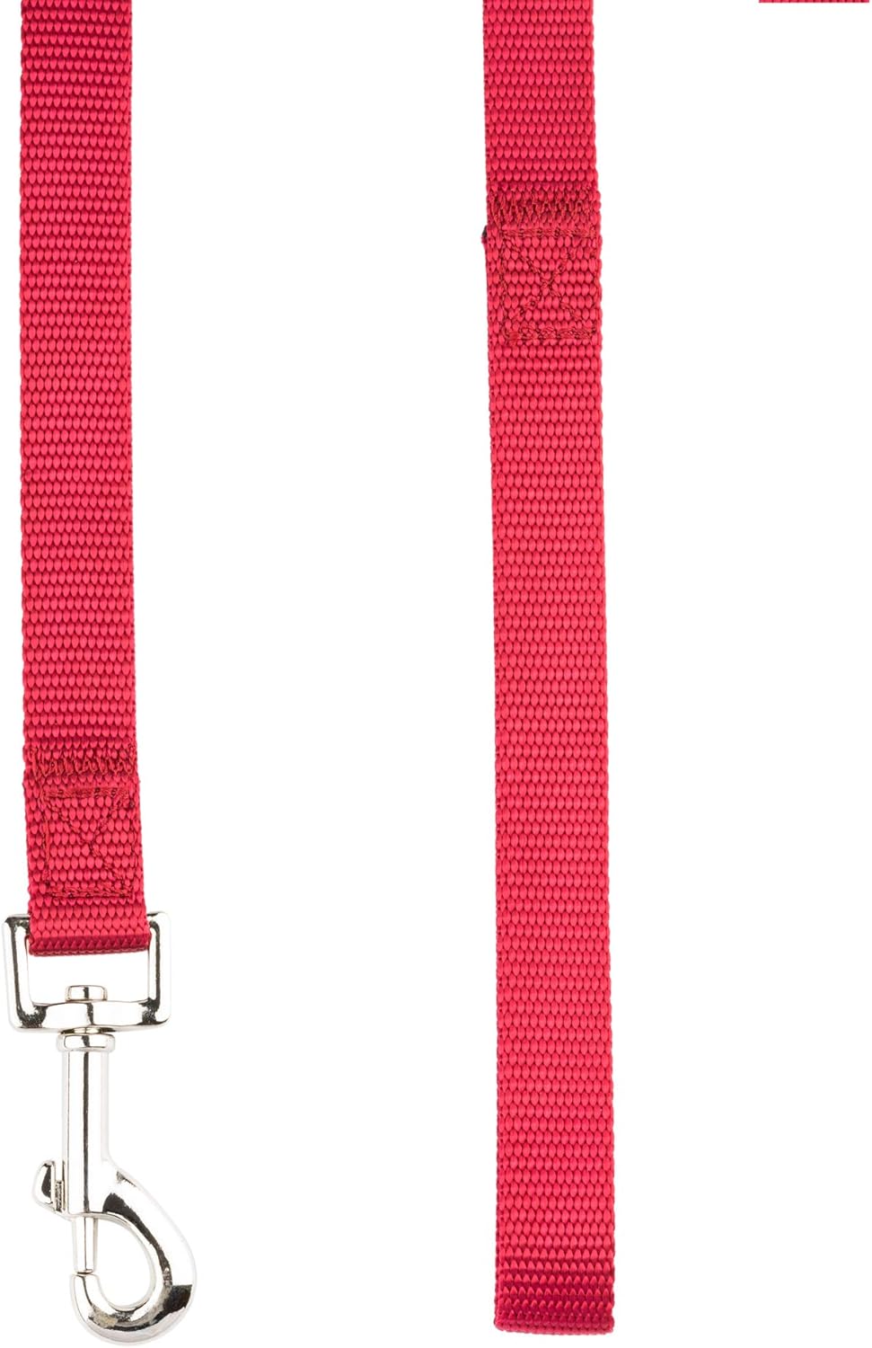 YUDOTE Nylon Dog Leads,Easy to Clean,Soft Lightweight Strong Leash for Daily Walk with Puppies and Small to Medium Sized Breeds 120cm/47inch Long Red - Image 3