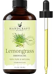 Handcraft Blends Lemongrass Essential Oil – 1 Fl