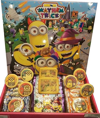 Amazon Co Jp ミニオン プリントクッキー アソートクッキー 30枚入り usj グッズ ユニバーサルスタジオジャパン Mayhem Trick ハロウィーン ホビー