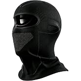 2THESTARS Balaclava Ski Mask Thermal Windproof Neck Warmer Skiing Cycling | Honeycomb nose and mouth vent snug stretch fit extended back neck coverage moisture wicking for skiing cycling motorcycle