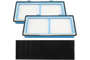 DUZFOREI AER1 Filter 2 HEPA Filters and 4 Carbon Booster Filters, Replacement for Holmes HAP242 HAP412 HAP422 HAP424, Replacement for Bionaire BAP260 BAP520 6 Pack