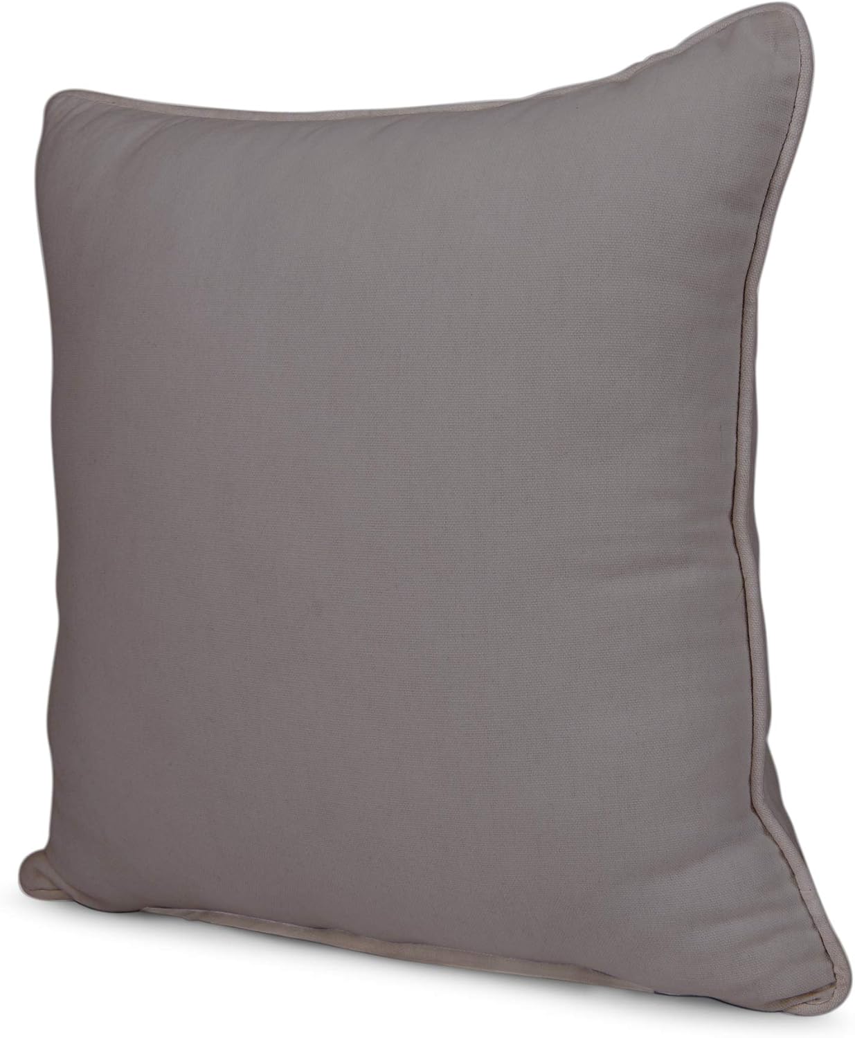 Buy Encasa Homes Decorative Cushion Cover with Piping (1 pc) 16 x 16